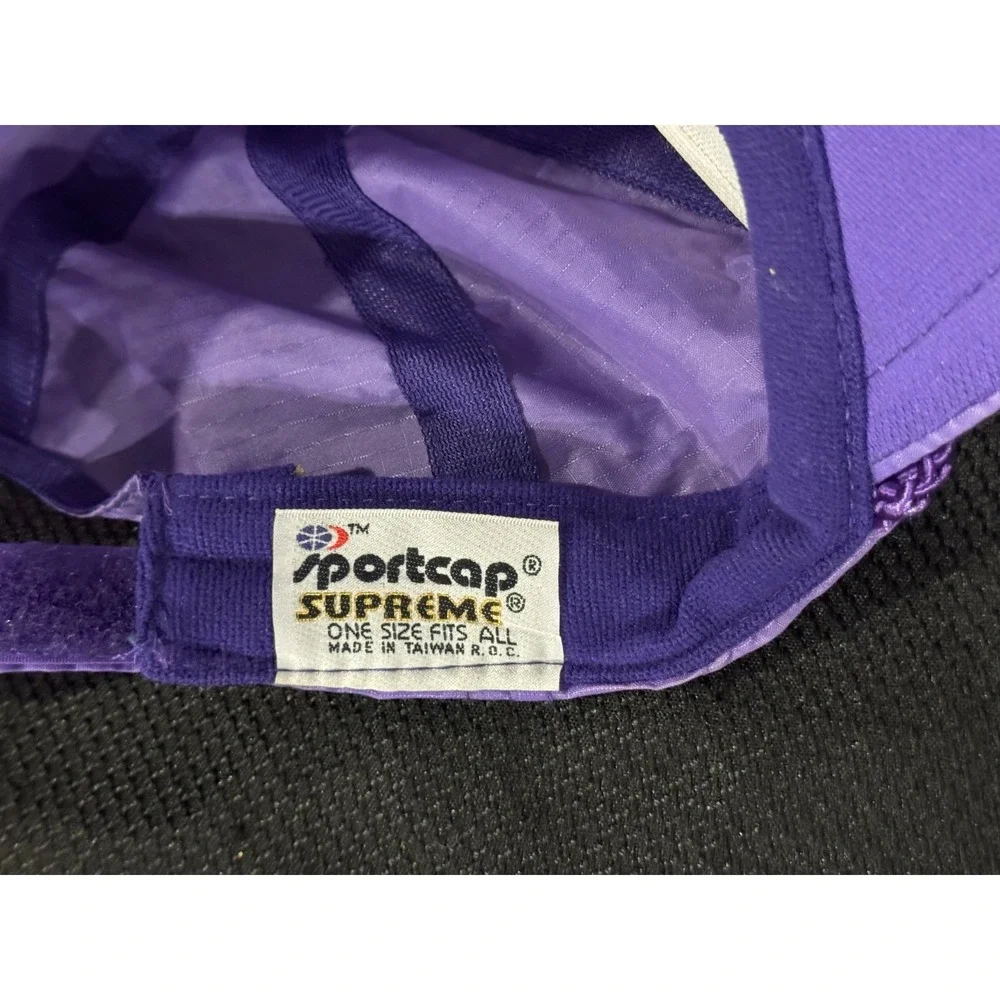 VTG Sportcap Supreme Hat Men One Size Purple Denver Institute of Technology Cap
